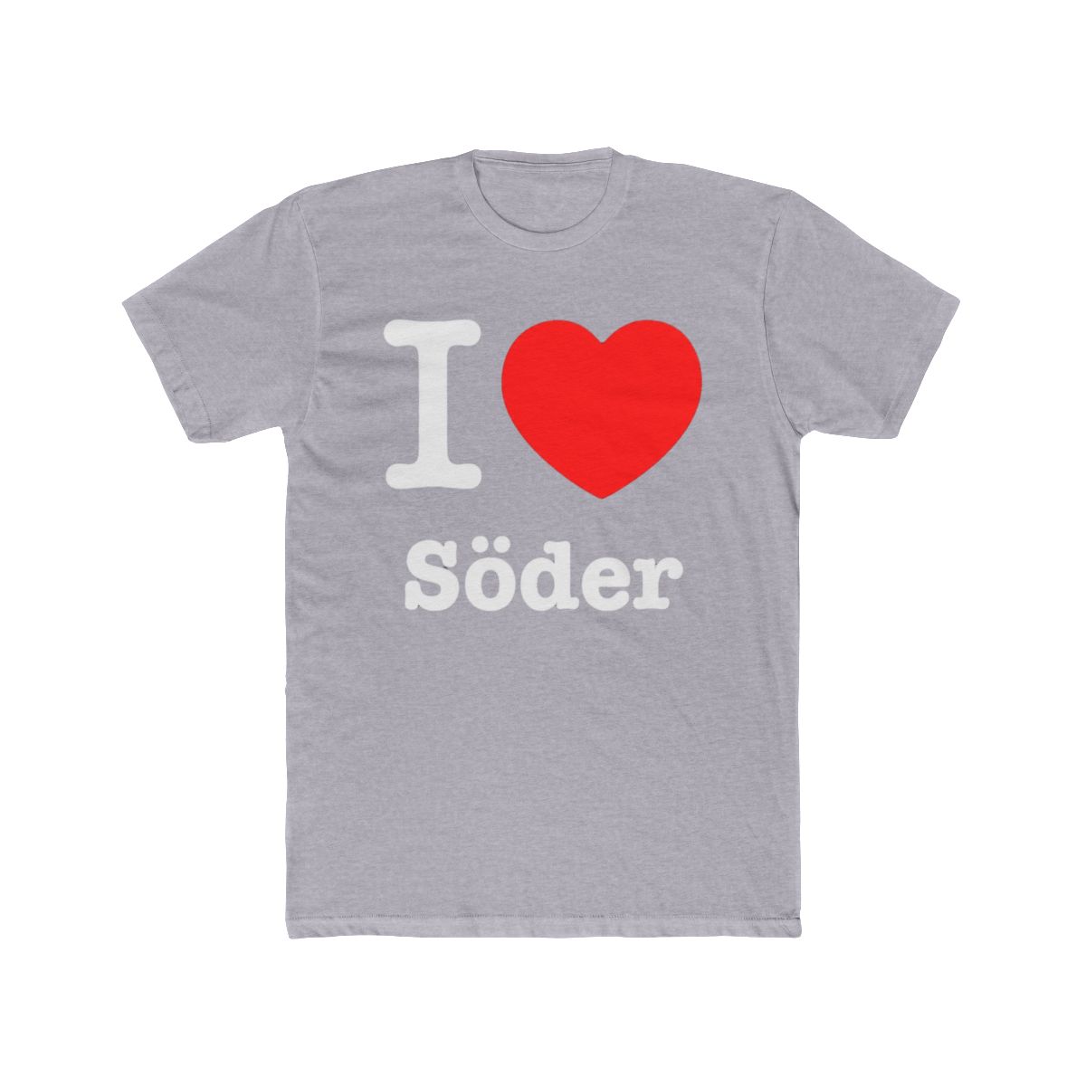 UMANAND - T Shirt »I love« für den Ort »Söder« | Soder - alternate angle 3, merchandise