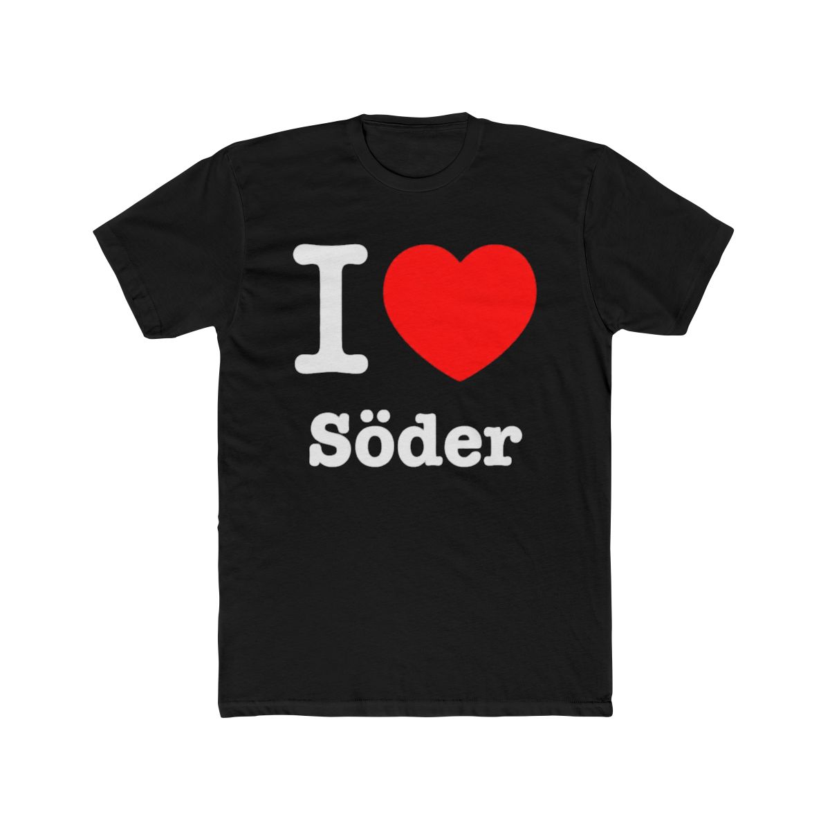 UMANAND - T Shirt »I love« für den Ort »Söder« | Soder
