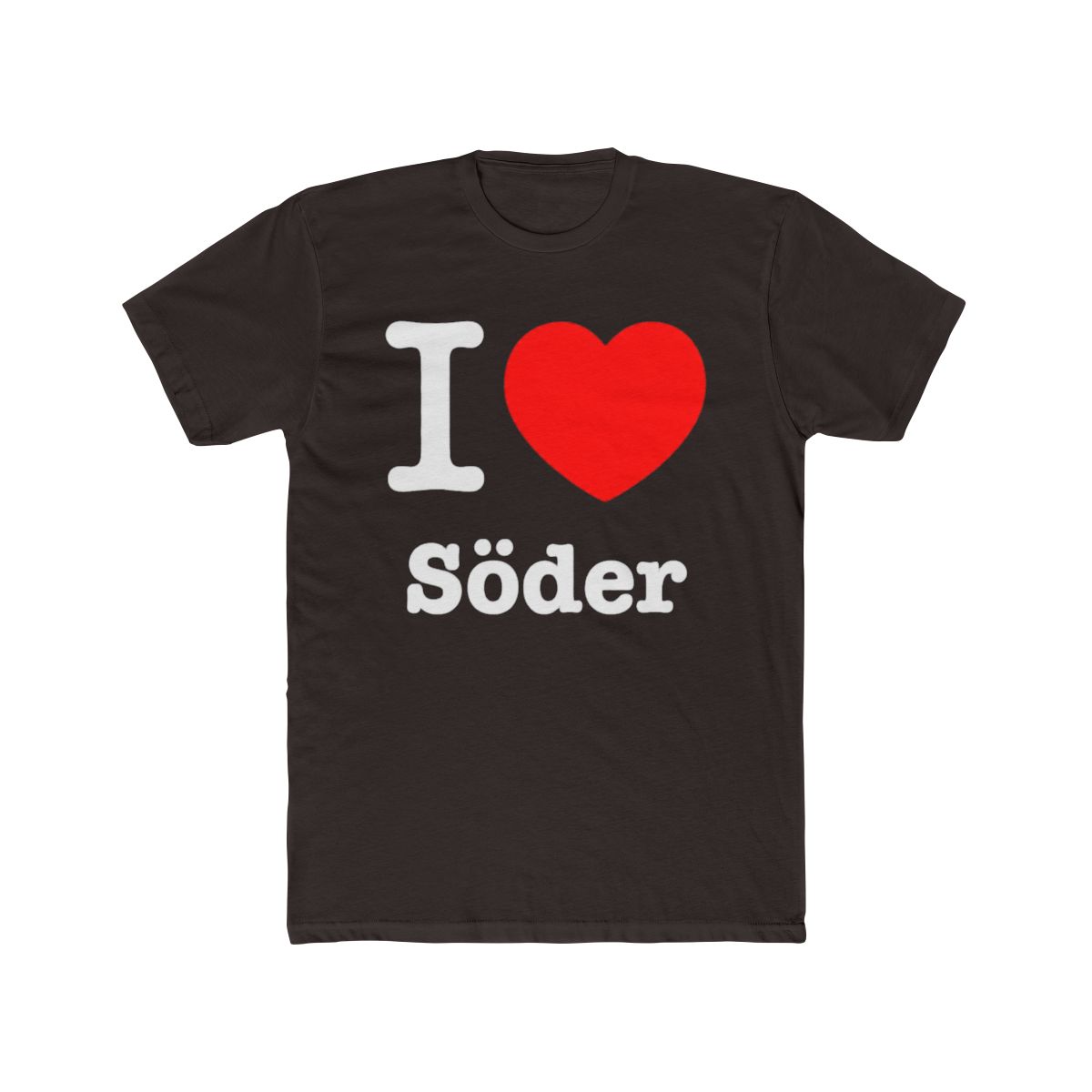 UMANAND - T Shirt »I love« für den Ort »Söder« | Soder - alternate angle 2, merchandise