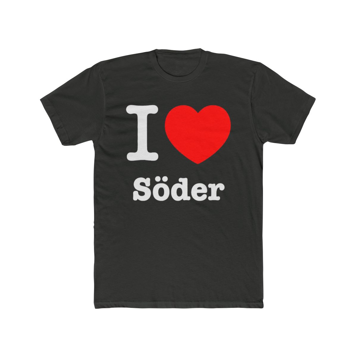 UMANAND - T Shirt »I love« für den Ort »Söder« | Soder - alternate angle 5, merchandise