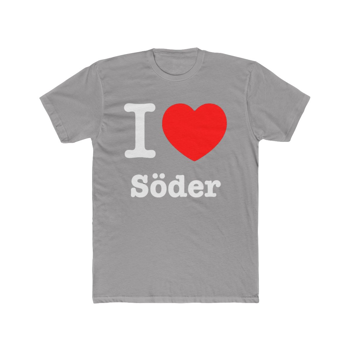 UMANAND - T Shirt »I love« für den Ort »Söder« | Soder - Official T-Shirts merchandise